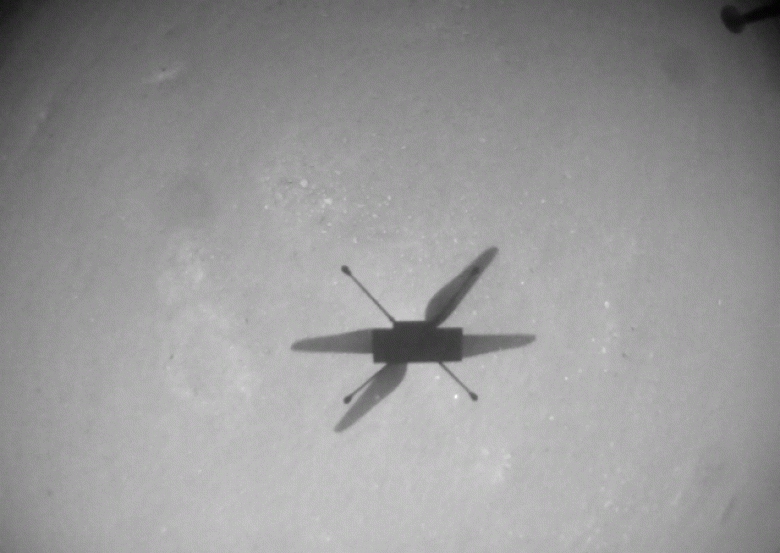 Стало доступно видео самого сложного полёта марсианского вертолёта Ingenuity 